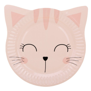 Talerz papierowy Kitty 6 sztuk RAVI